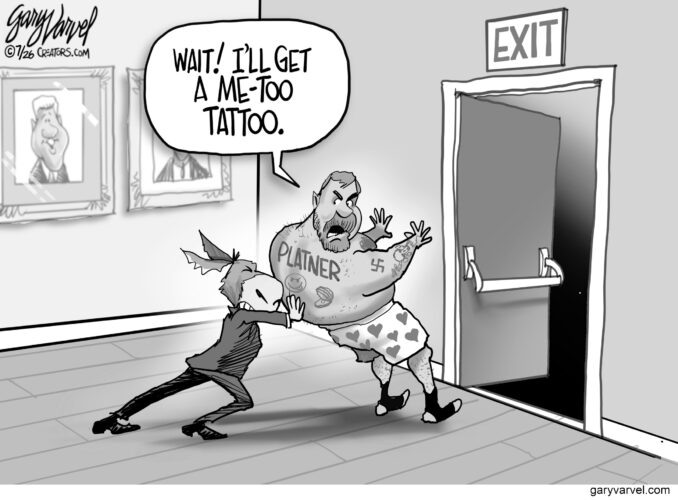 Cartoon commentary